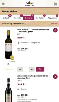 Mondovino Ihr Weinberater android App screenshot 3